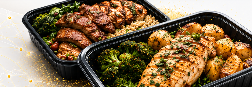 Chef-prepared meals prepared for fulfillment
